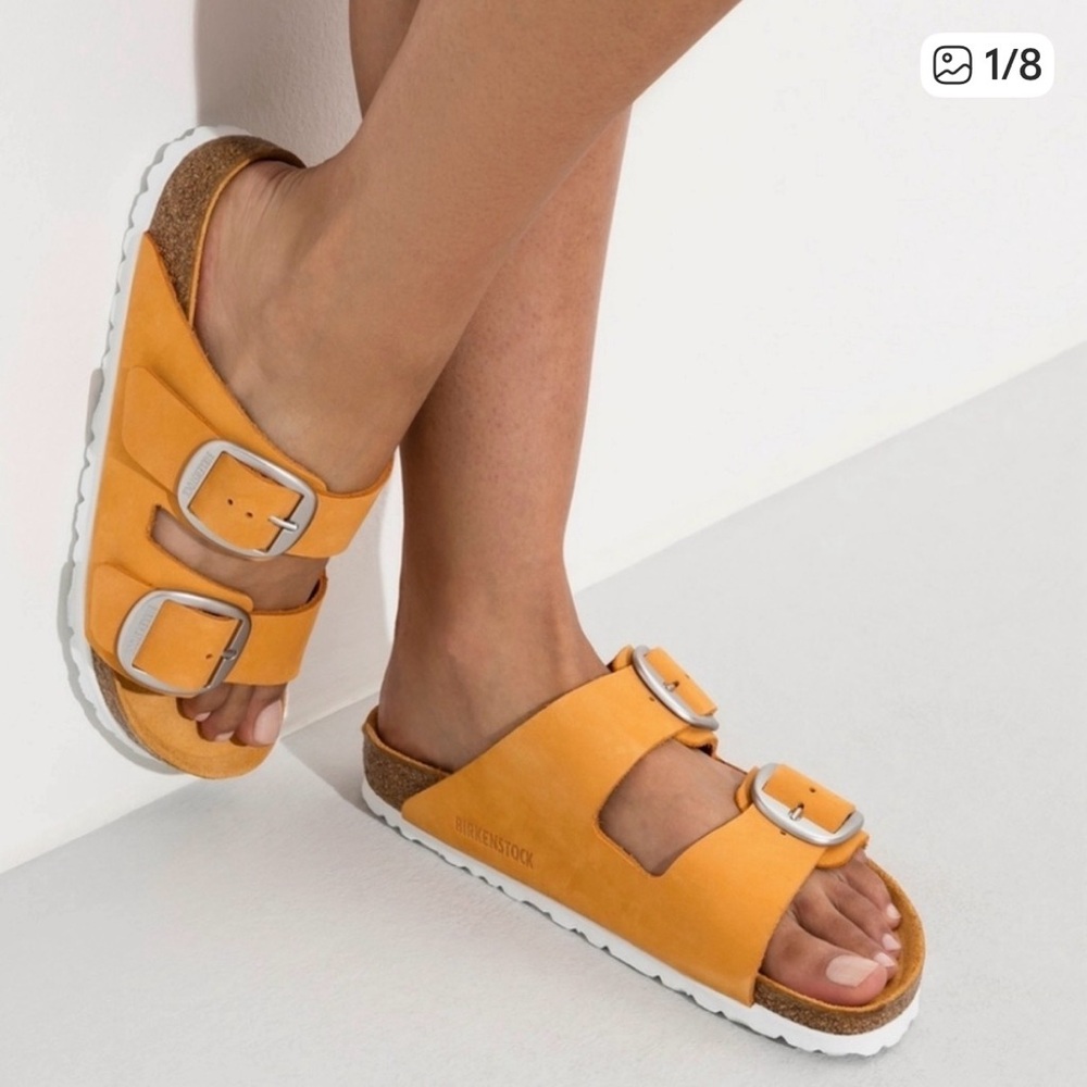 Birkenstock Big Buckle Narrow Sandals-Women’s size 8 - Picture 2 of 6